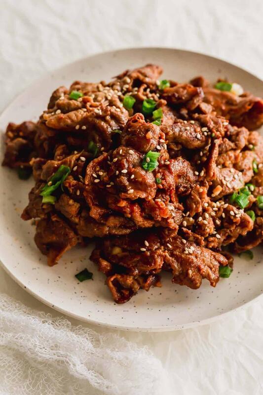 Spicy Beef Bulgogi