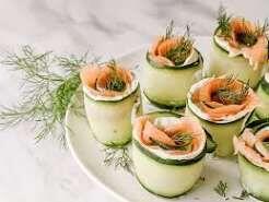 Salmon Cucumber Roll